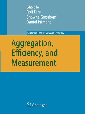 cover image of Aggregation, Efficiency, and Measurement